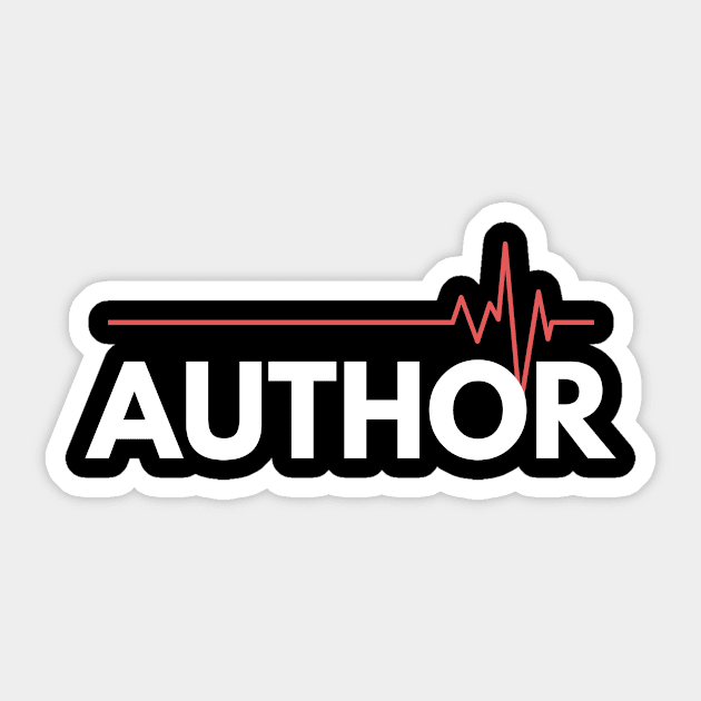 AUTHOR Sticker by UniqueStyle